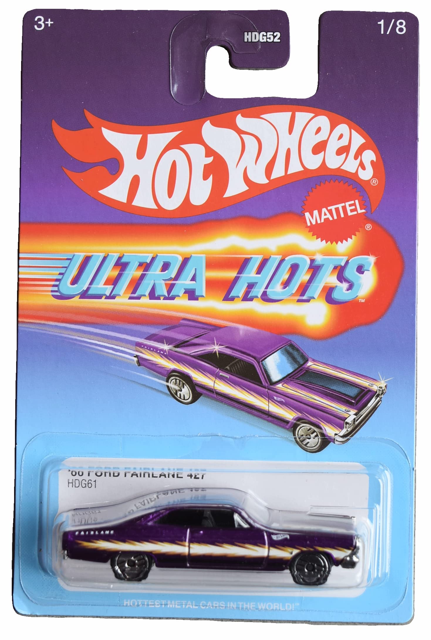 Amazon.com: Hot Wheels '66 Ford Fairlane 427, Ultra Hots 1/8