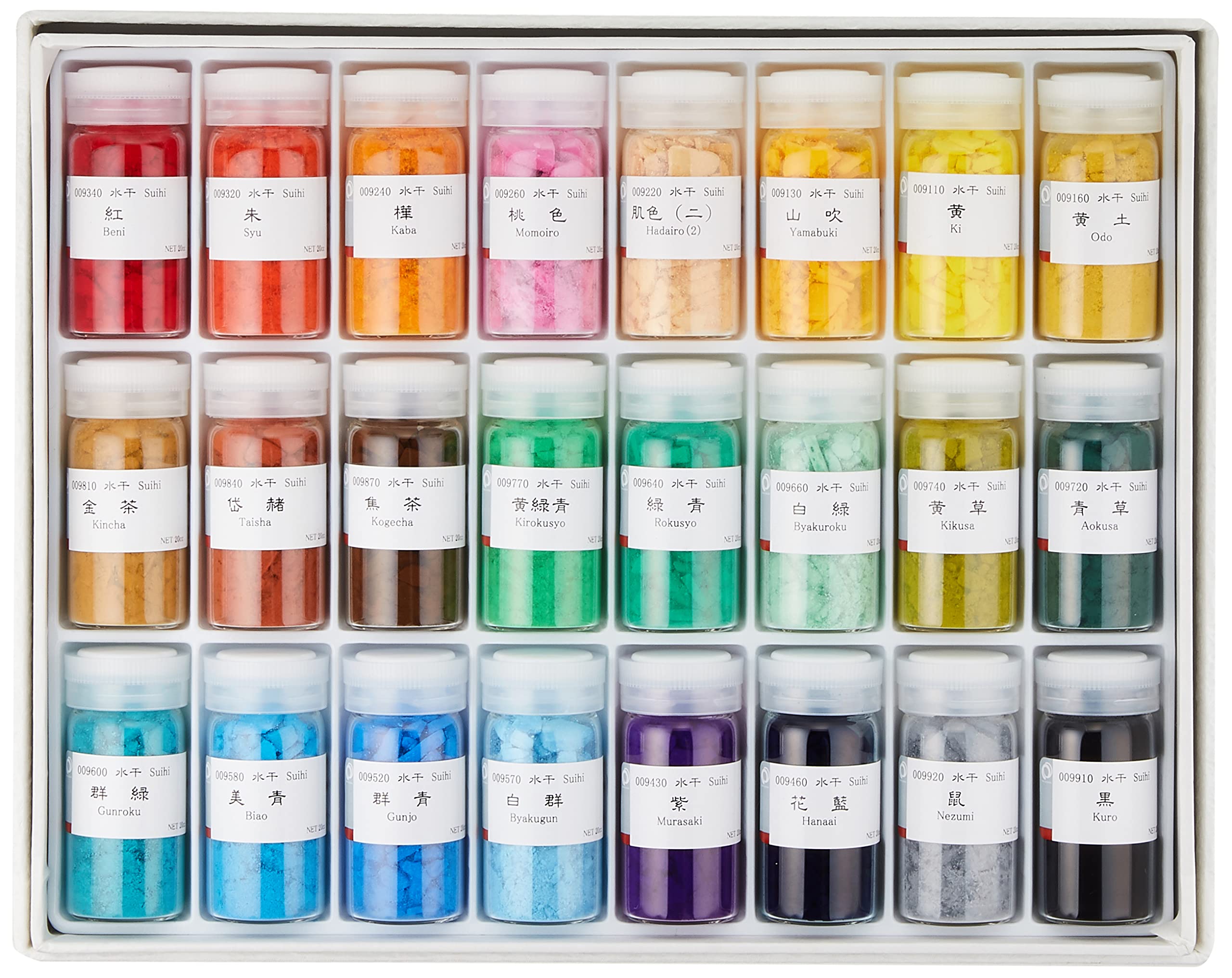 日本画 岩絵具 水干絵具 その他 大量放出(約450点) 水干絵具 24色