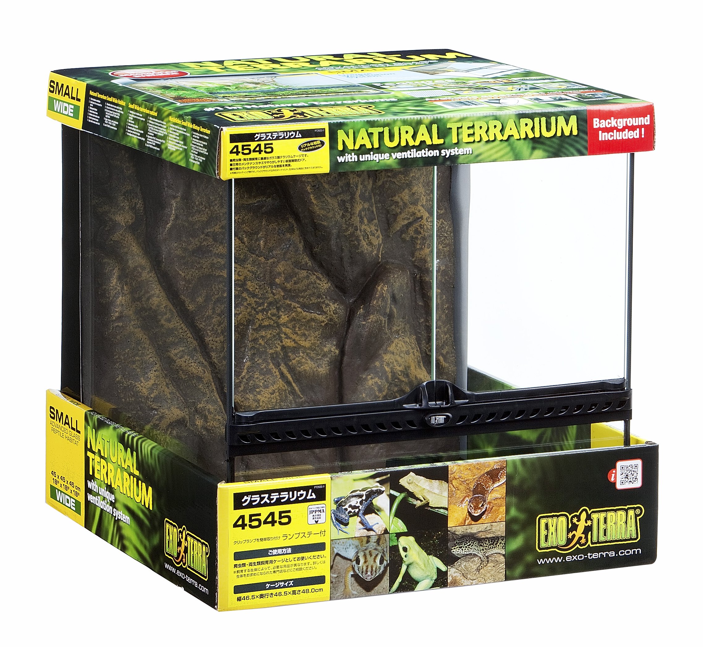 Amazon | GEX EXOTERRA グラステラリウム4545 PT2605 両開きフロント