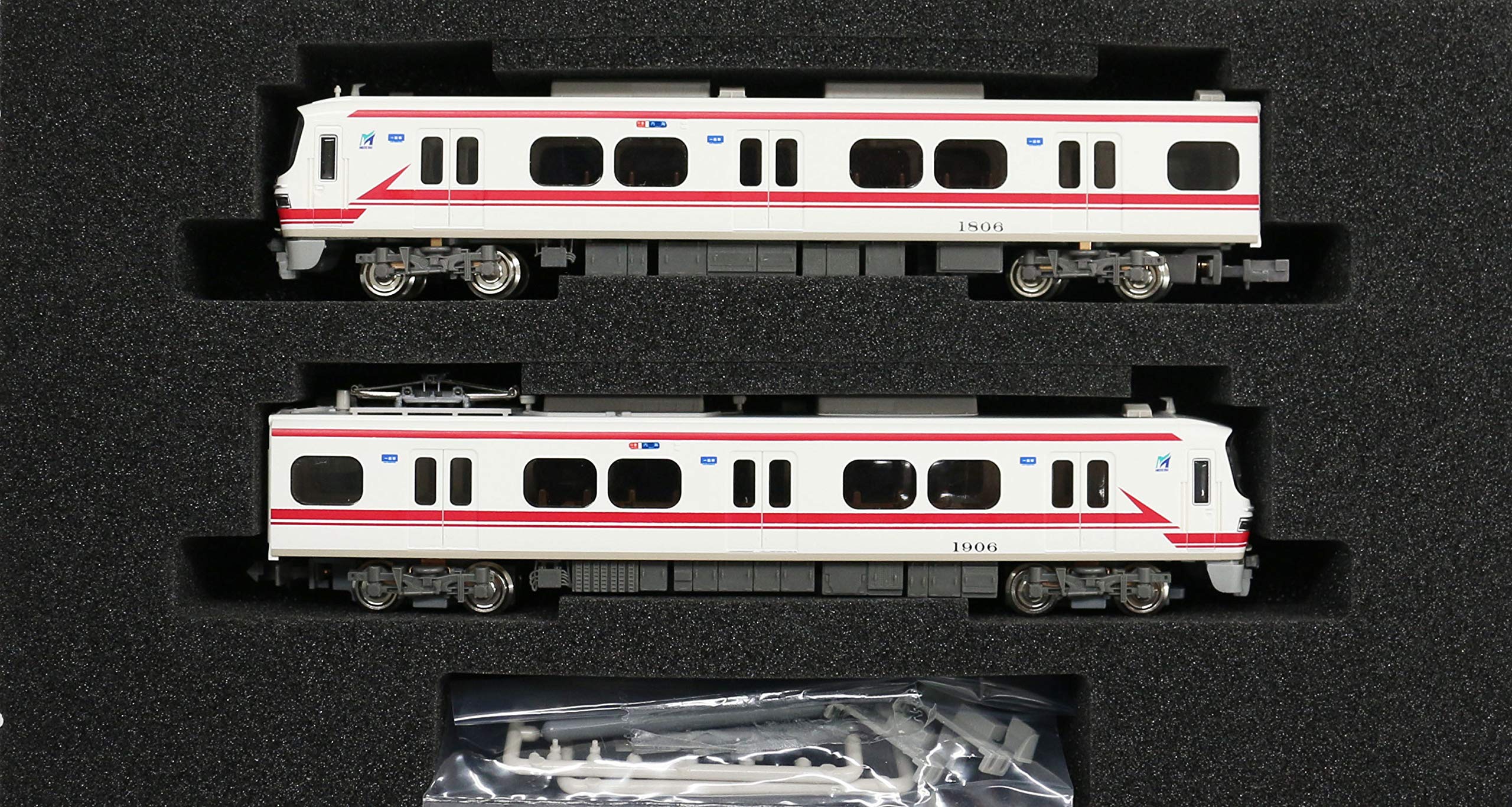 グリーンマックス Nゲージ 名鉄1800系 旧塗装 増結2両編成セ