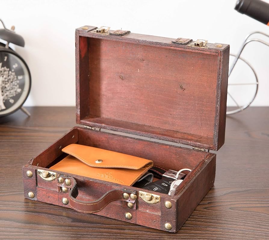 Amazon.com: Vintiquewise(TM Old-Fashioned Small Suitcase