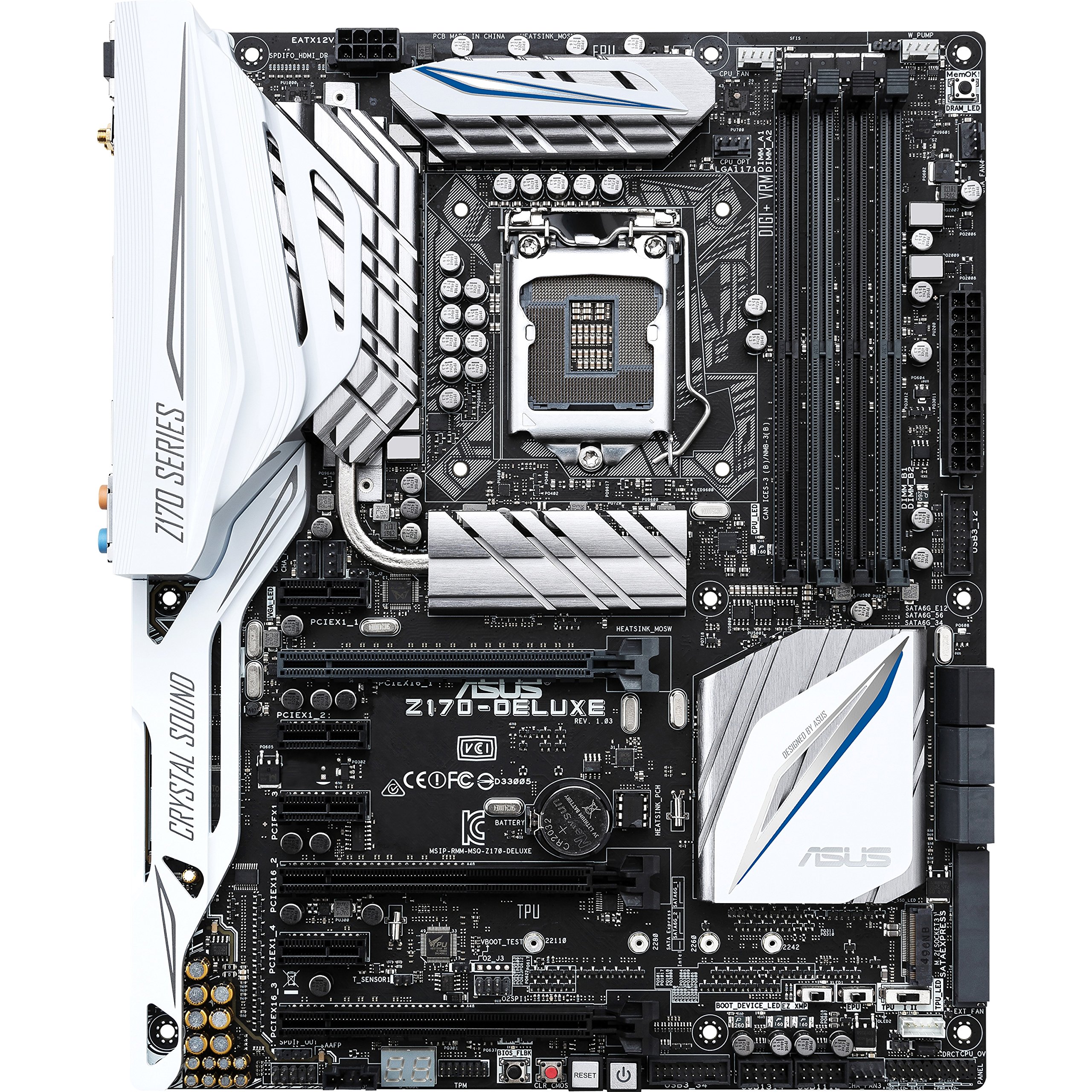 ASUS Z170-A マザーボード Intel i7-6700K付属 Core i7-6700k + ASUS