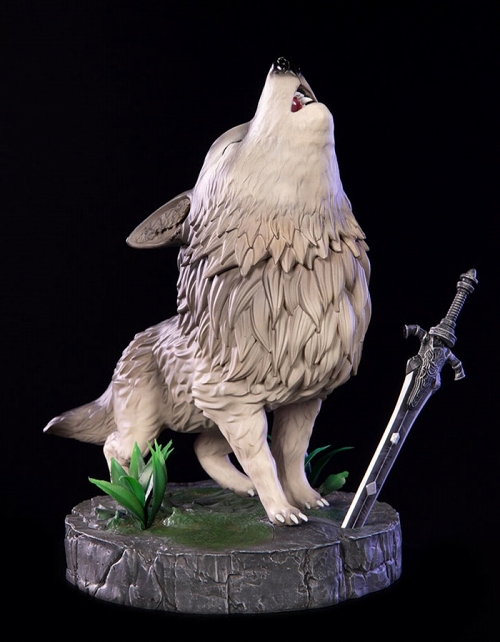 ダークソウル/ 灰色の大狼シフ SD PVC スタチュー