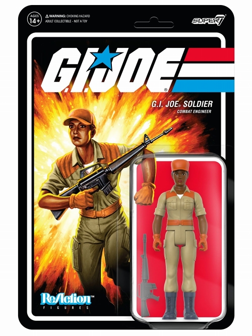 GI Joe アクションソルジャー フィギュア 火炎放射器 レトロ GI Joe