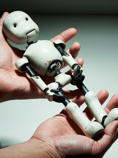 ソフビナル sofbinal/ 堀貴秀 films JUNK HEAD: パートン ソフビフィギュア