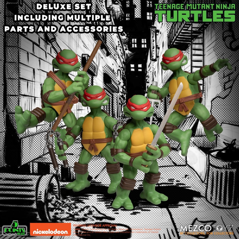 JOYTOY TMNT ミュータントタートルズ 1/18 フィギュア 8体セット