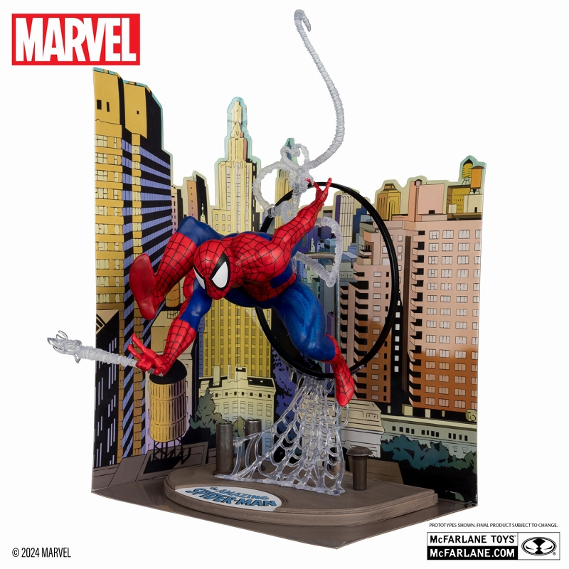 スパイダーマン フィギュア ZD TOYS マーベル スパイダーマン 7インチ