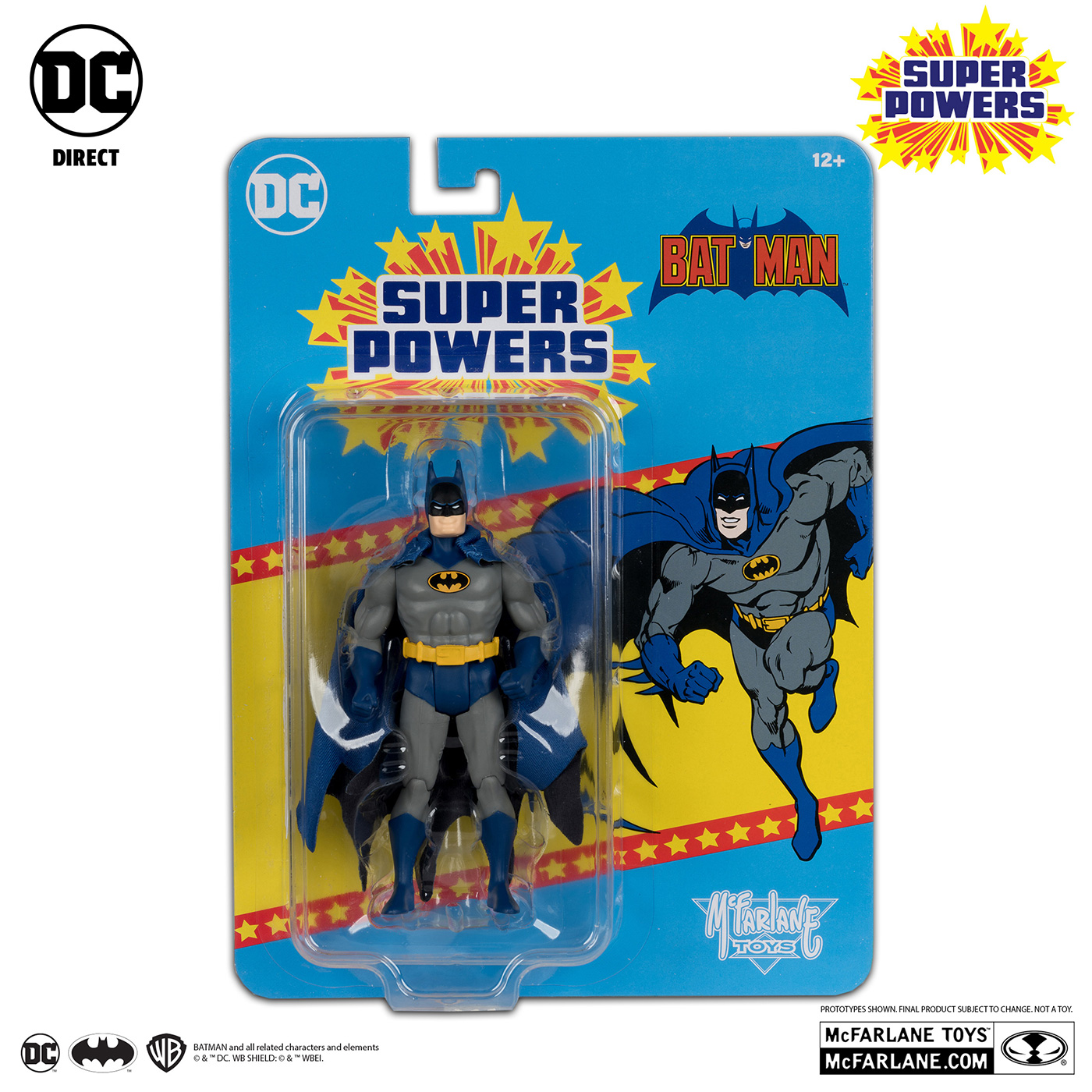 DCダイレクト/ DCスーパーパワーズ: バットマン 4インチ アクション