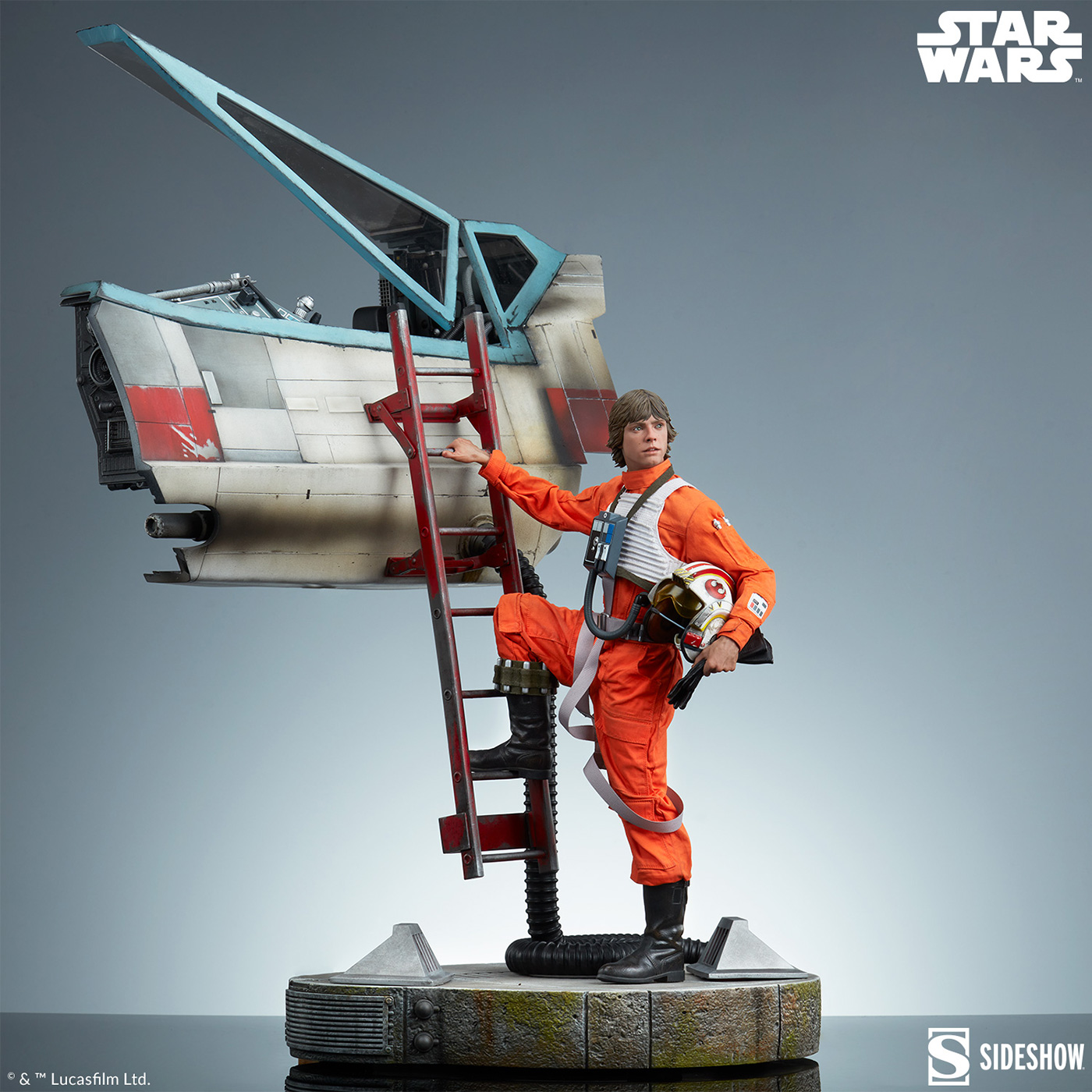 スターウォーズ/ レッド5 ルーク・スカイウォーカー with X-WING 機首