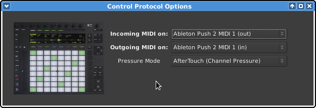 The Ardour Manual - Using the Ableton Push 2