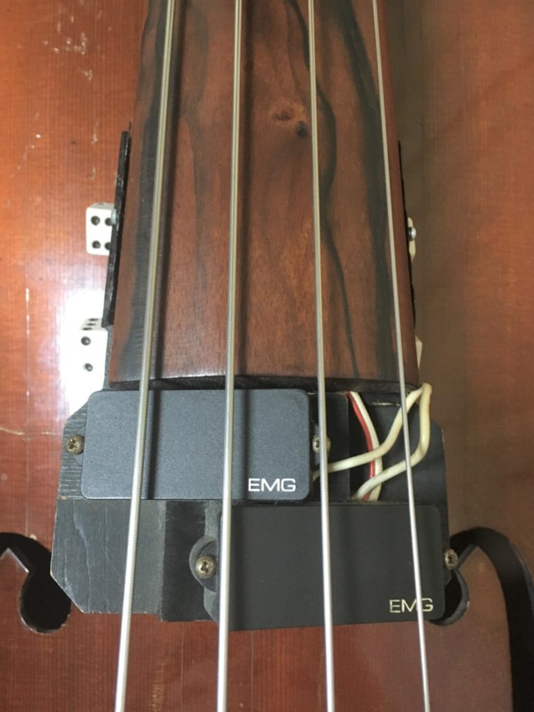 自作】EMG ウッドベース ピックアップ 自作】EMG ウッドベースピックアップ