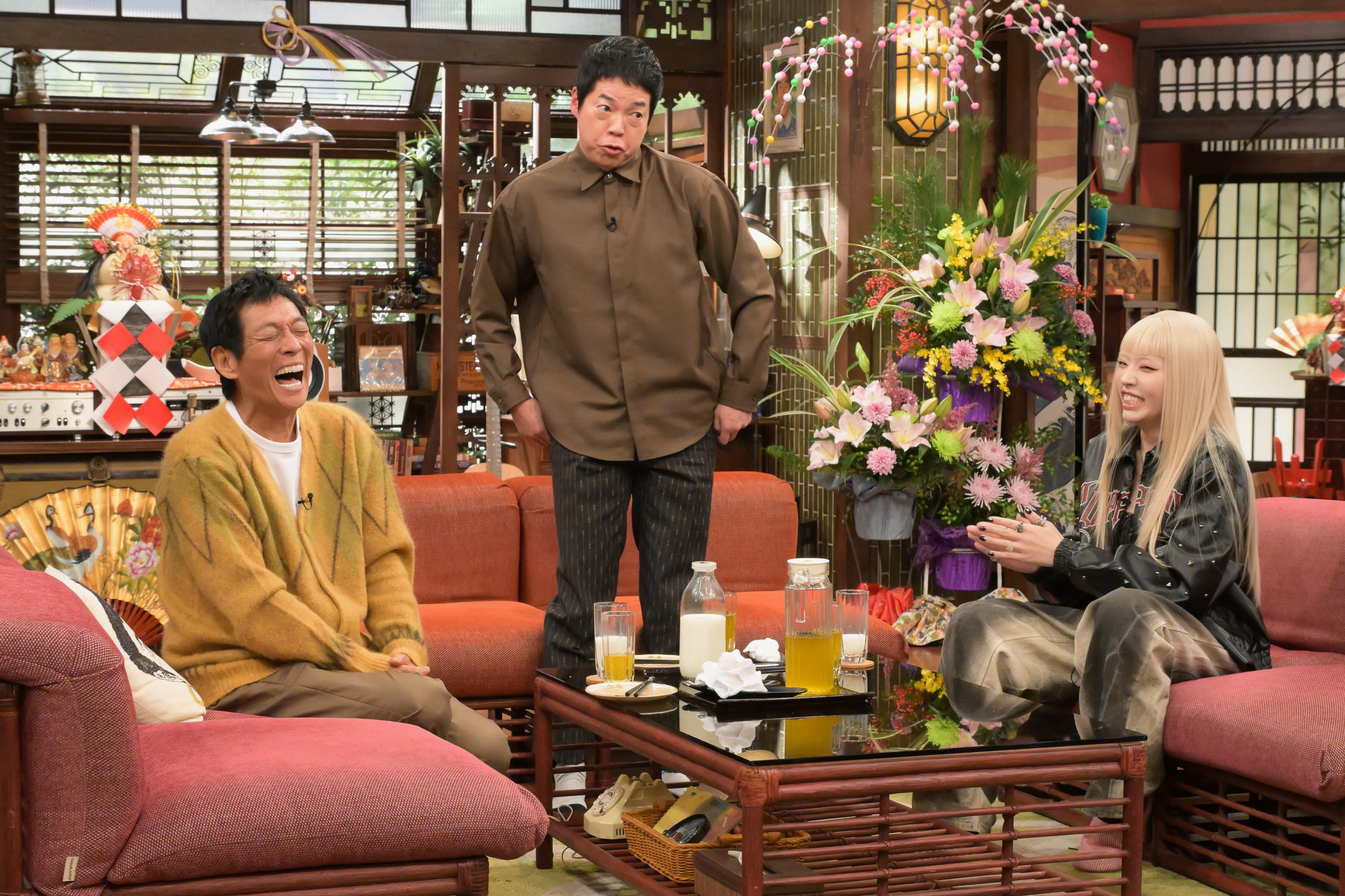 さんまのまんま 番組特製ロングTシャツ XG直筆イラスト入り 番組特製