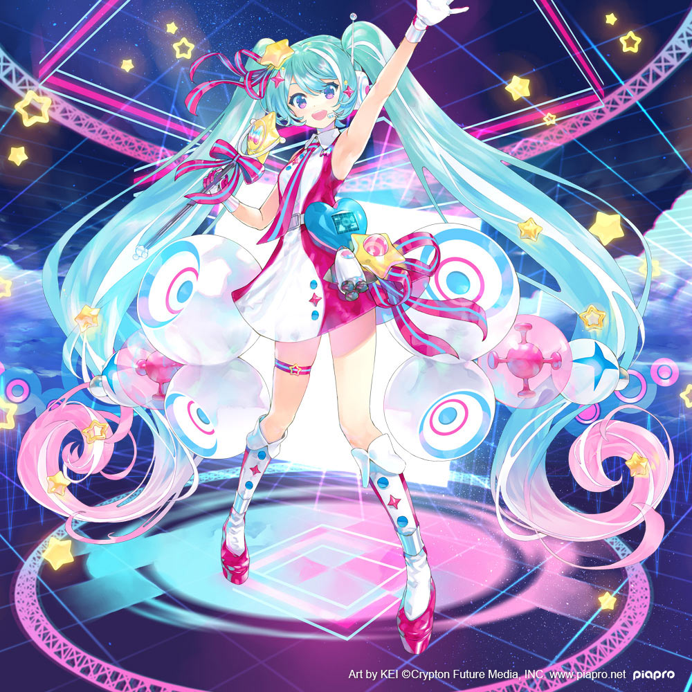 マジミラ10th Anniversary ver. 1/7スケールフィギュア グッズ]初音