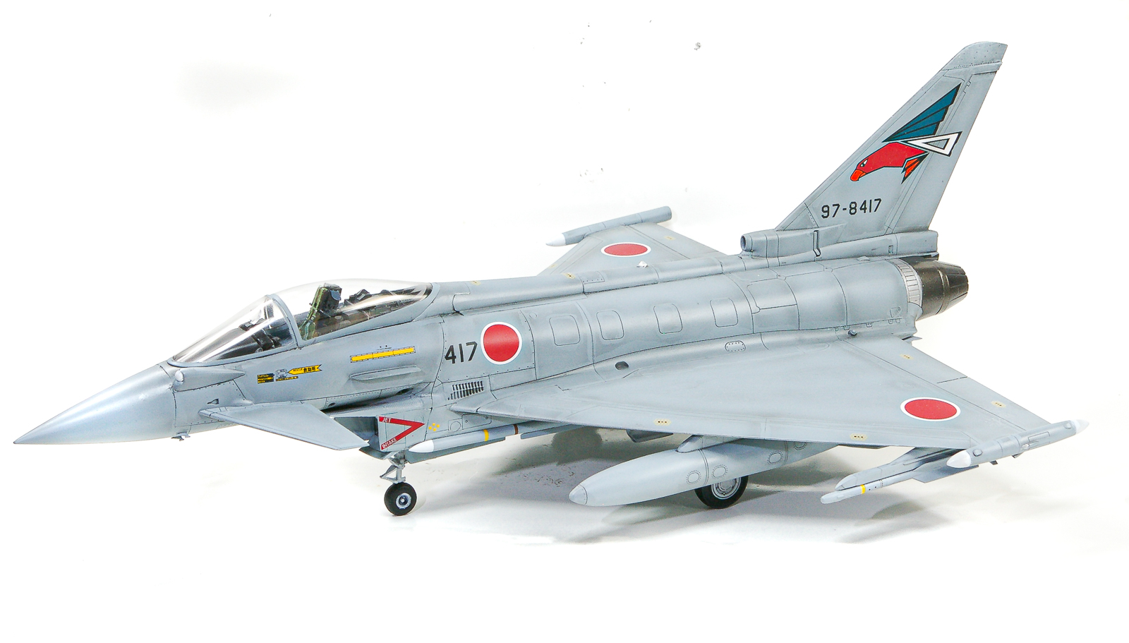 レベル 1/48 ユーロファイター タイフーン 航空自衛隊 完成 JASDF