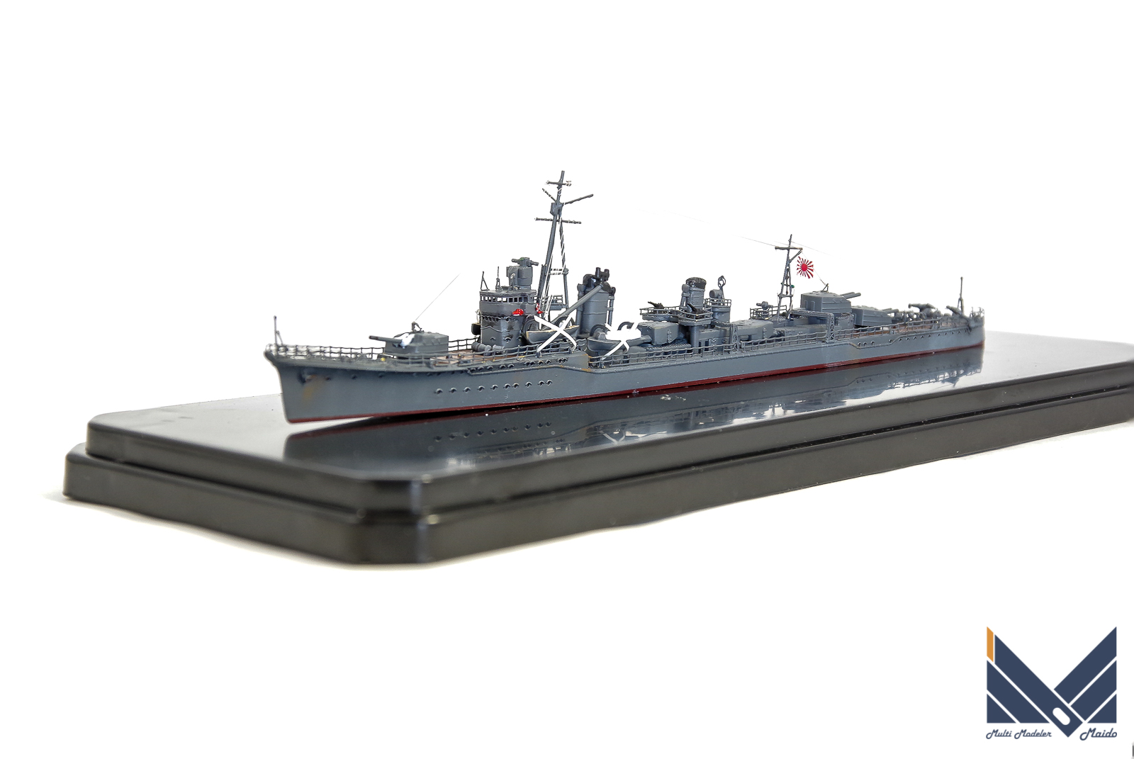 ハセガワ 1/700 日本海軍駆逐艦「朝潮」完成品 IJN ASASHIO HASEGAWA