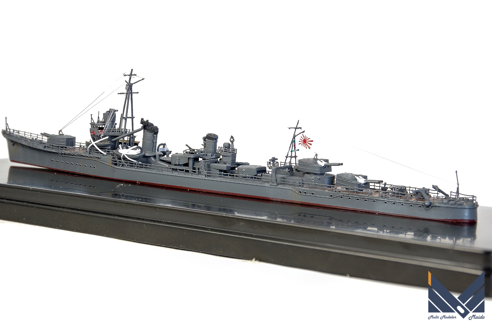 販売 【プラモデル完成品】旧日本海軍・駆逐艦「朝潮」 日本駆逐艦 朝