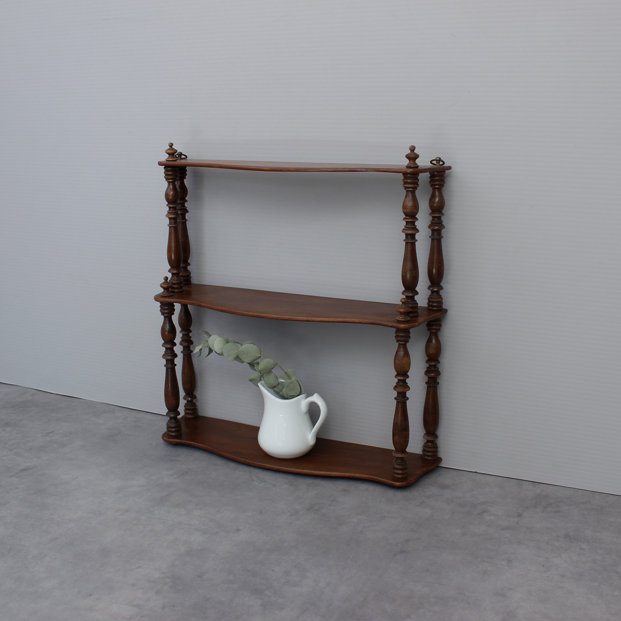 か5】45 フランス アンティーク ナポレオン シェルフ 棚 か5】45