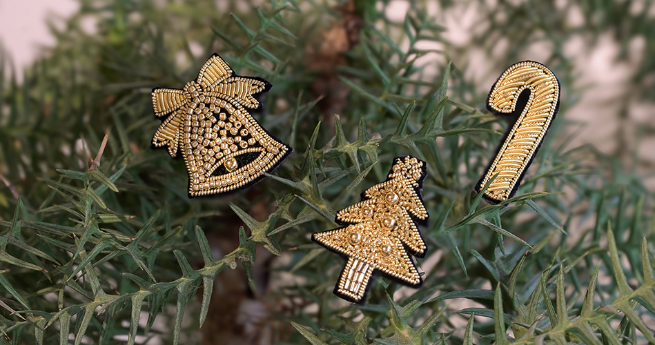 小林モー子 maison des perles カタツムリ& 音符 PIN 小林モー子