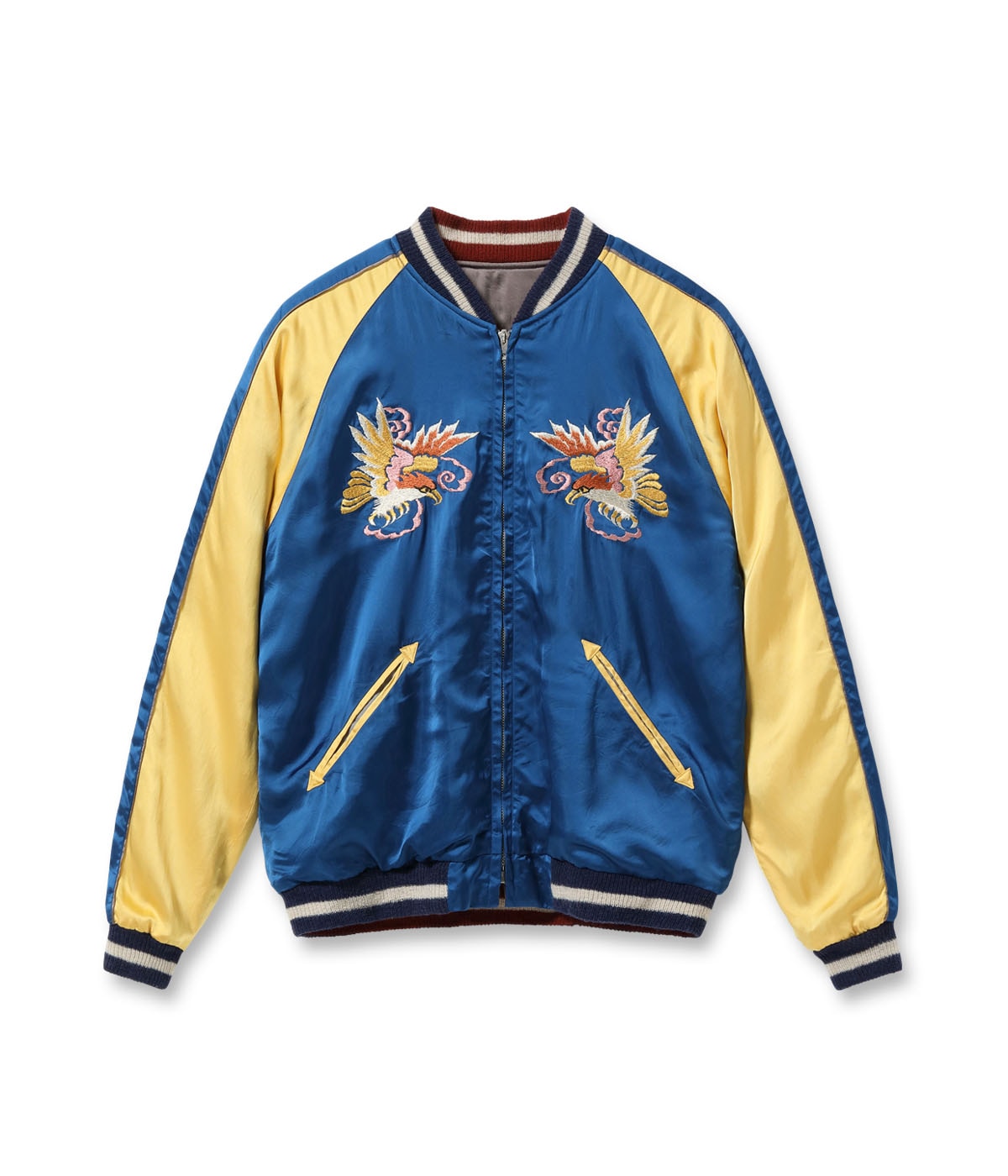 Lot No. TT15618-125 / Early 1950s Style Acetate Souvenir Jacket