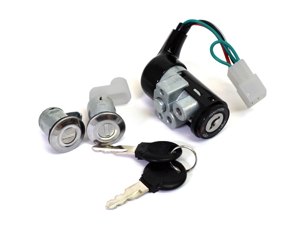 高品質キーシリンダーセット DIO ディオ AF18 スーパーDIO AF27