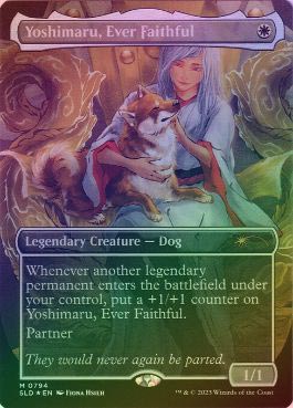 永久忠義の義丸/Yoshimaru, Ever Faithful プロモFoil 永久忠義の義丸