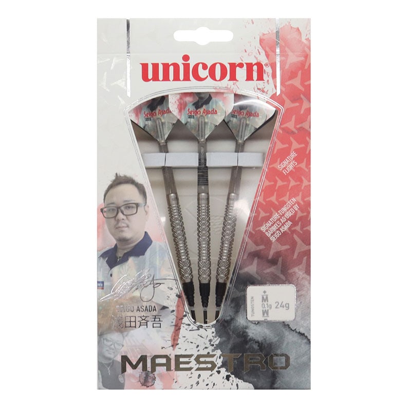 Unicorn MAESTRO PHASE2 浅田斉吾 22g 定価13000円 Unicorn MAESTRO PHASE2 浅田斉吾 22g 定価13000円 ダーツ > ハード