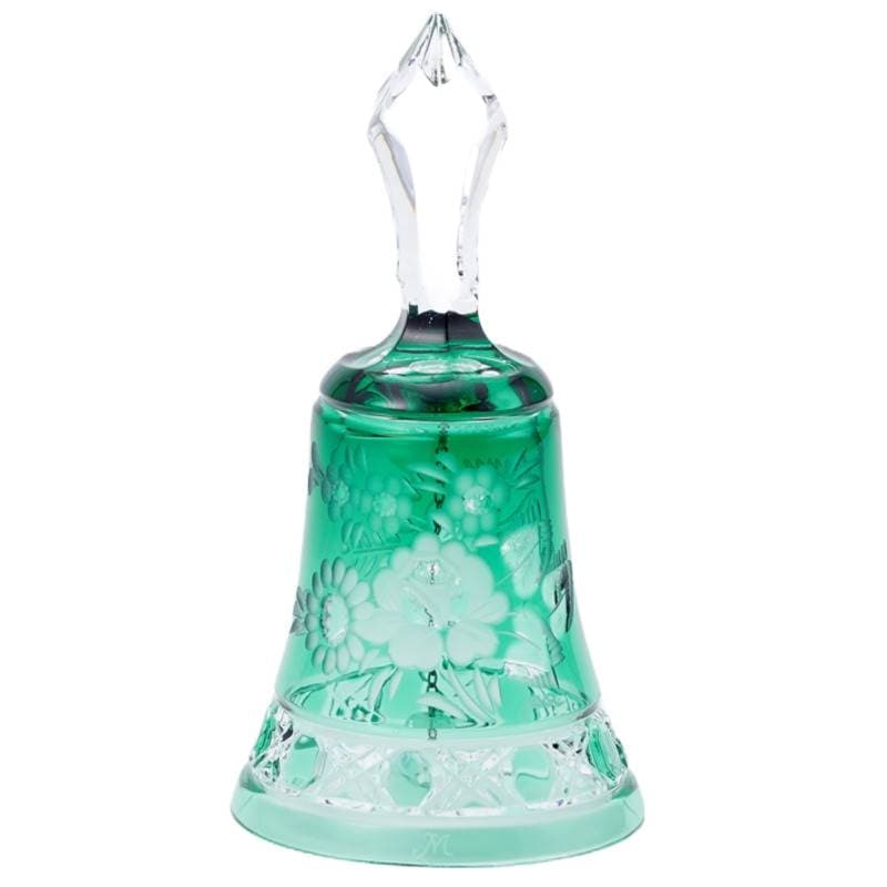 マイセンクリスタル マイセンフラワー 色被せディナーベル MFW/17037