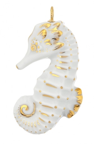 マイセン】新品未使用タツノオトシゴ ペンダントMEISSEN