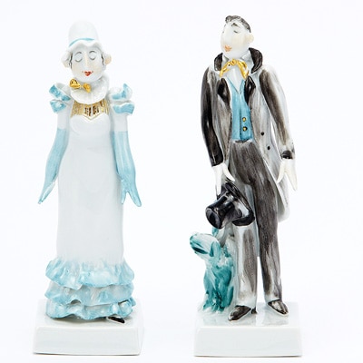 E860 】 真作保証品 マイセン 20世紀初頭作品 磁器人形 四季の寓意像