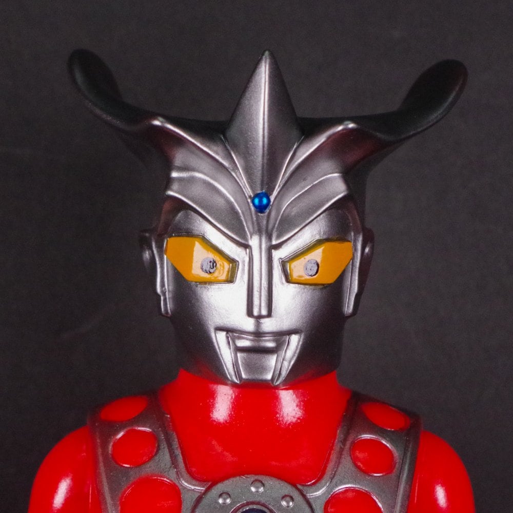 ソフビ】【ブルマァク BULLMARK】 大ウルトラマンレオ ガンメタ ソフビ