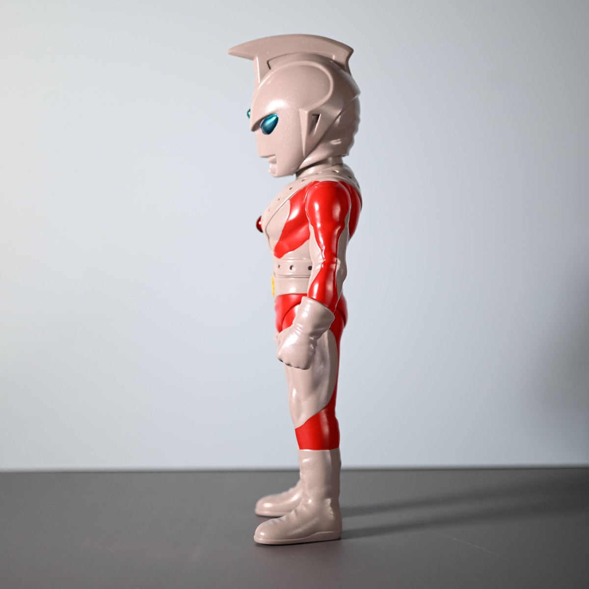 墓場の画廊 ソフビ ジャンボーグA エメラルド星人 ソフビマスク取れ