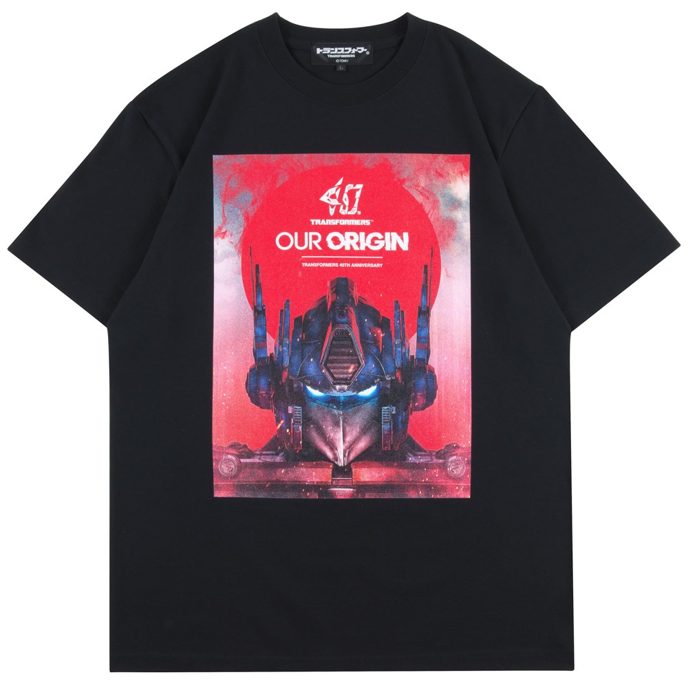 トランスフォーマー/40周年メインビジュアルTシャツ/ブラック｜墓場の
