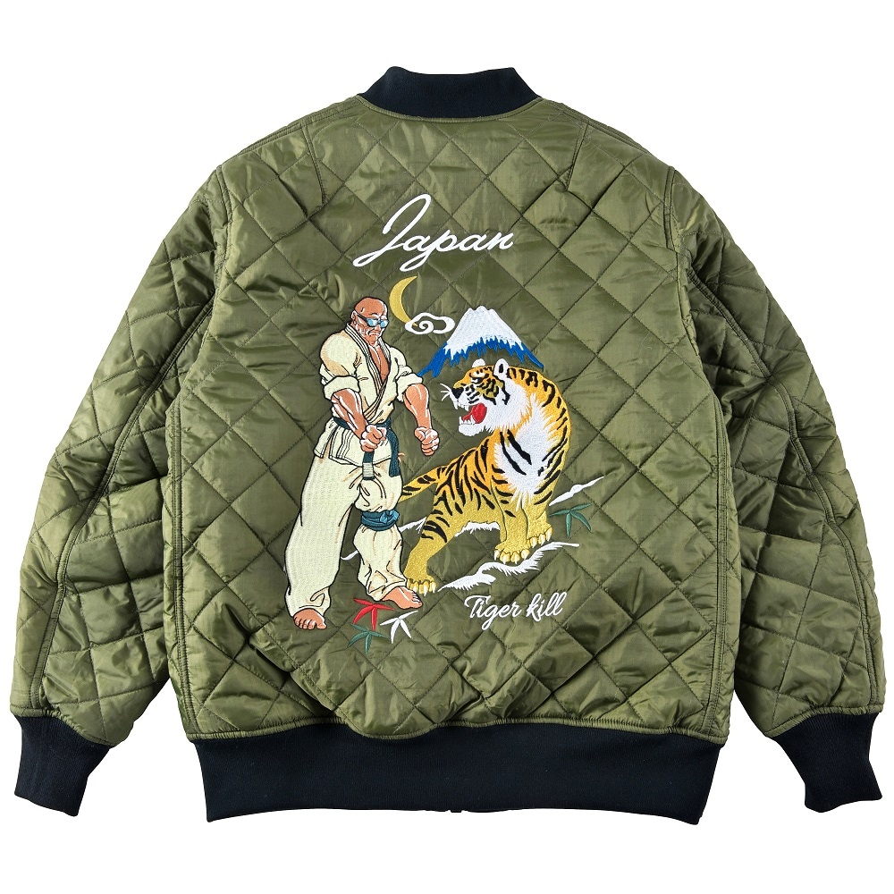 刃牙シリーズ/刃牙VS花山薫×愚地独歩フライトジャケット｜墓場の画廊