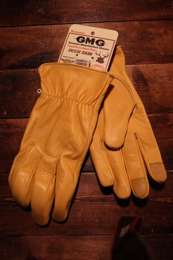 GMG ディンマーケット GMG-08 DEER SKIN GLOVE レギュラー 鹿革