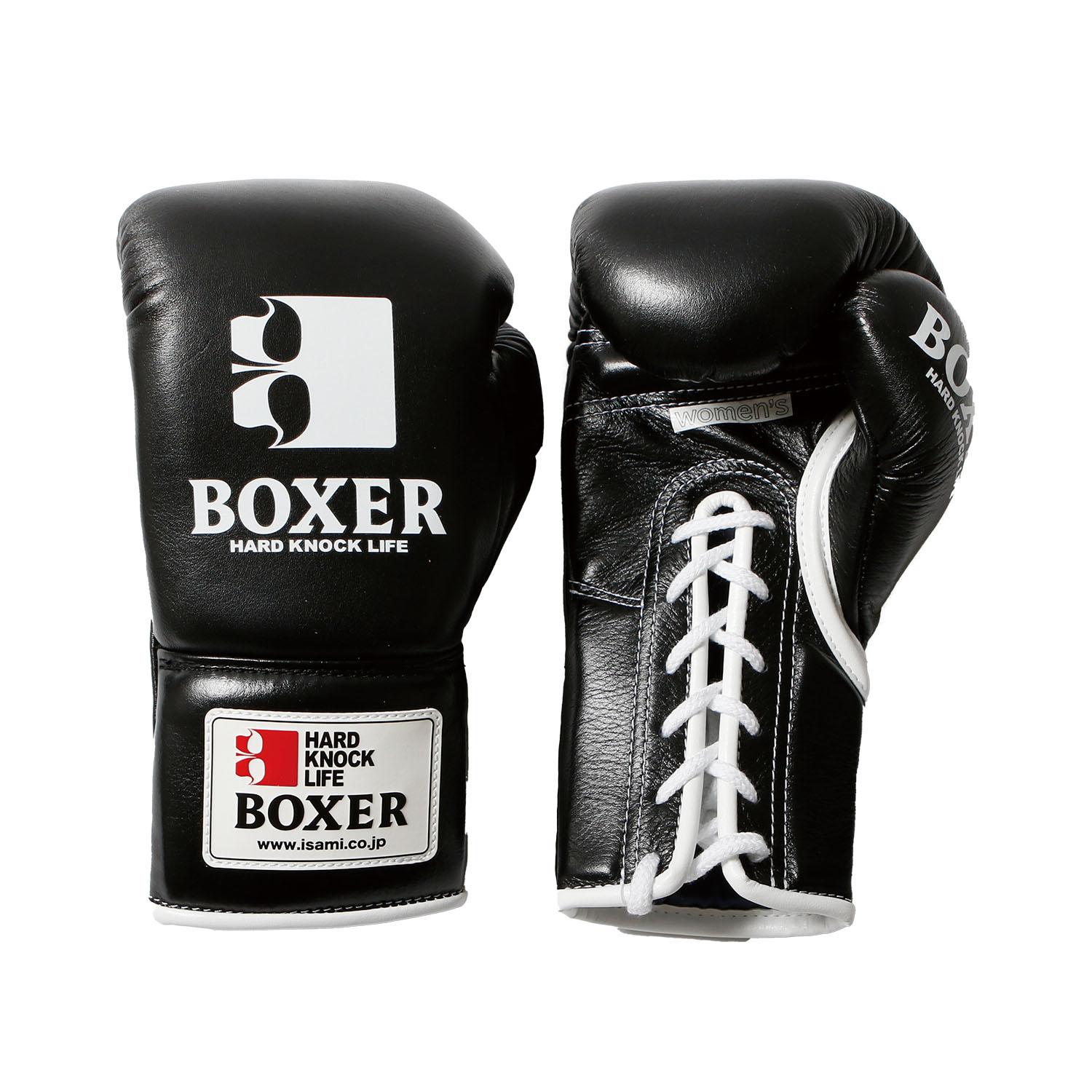 BOXER ISAMI ボクシンググローブ ブラック 12 Isami Pro Boxing Gloves