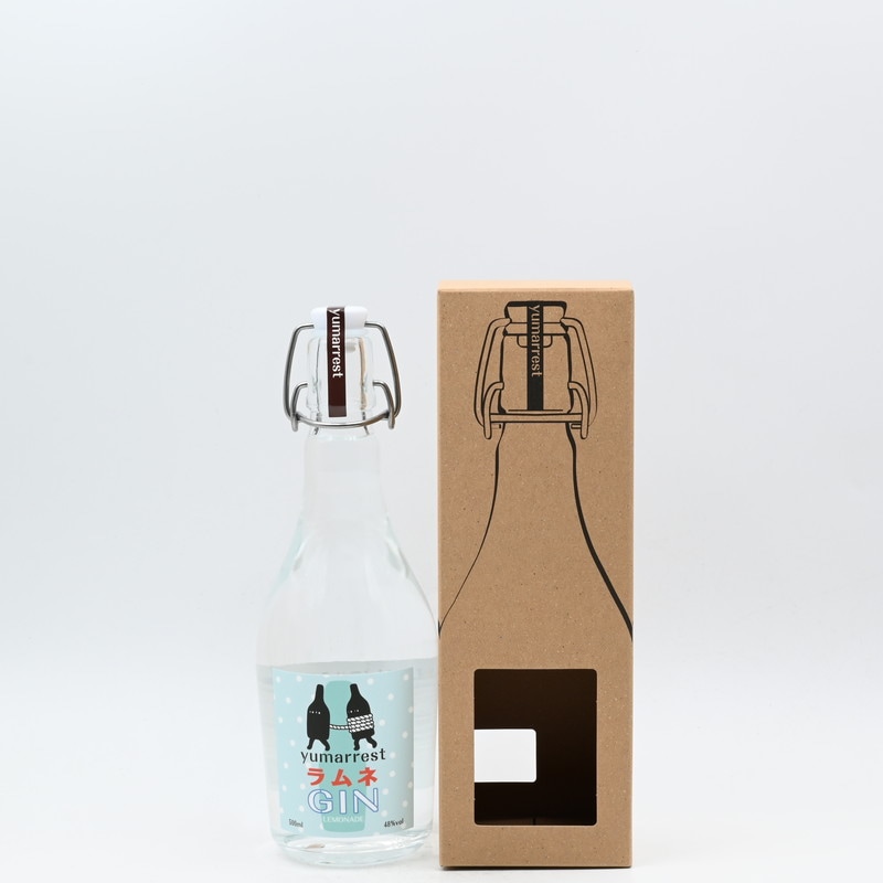 Yumarrest(ヤマレスト) ラムネGIN 500ml【箱入り】