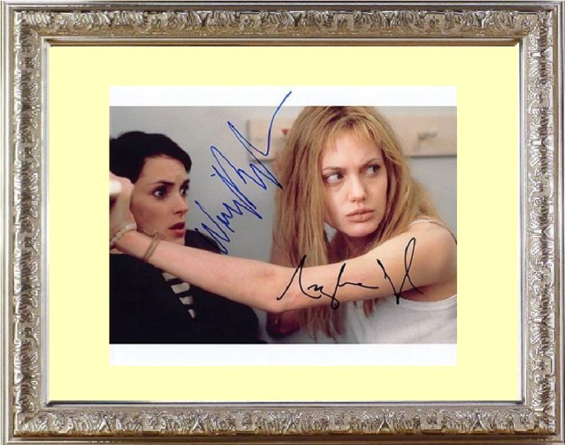 Angelina Jolie アンジェリーナ ジョリー 直筆サイン PHOTO