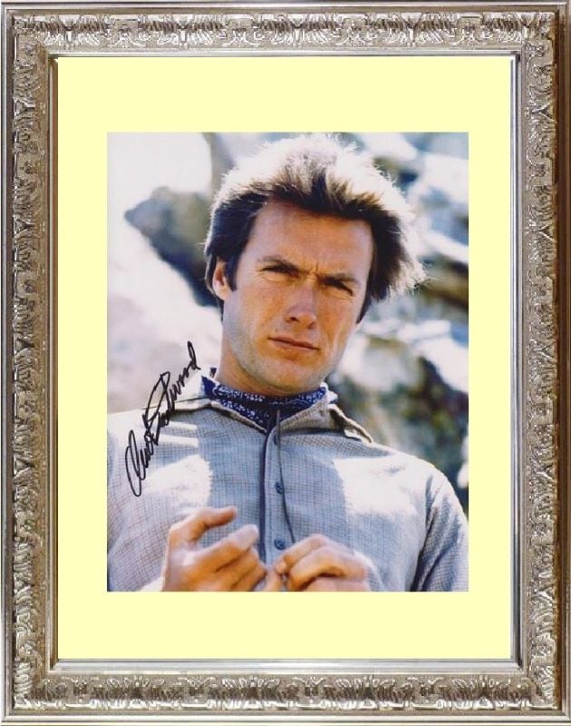 Clint Eastwood クリント イーストウッド 直筆サイン PHOTO