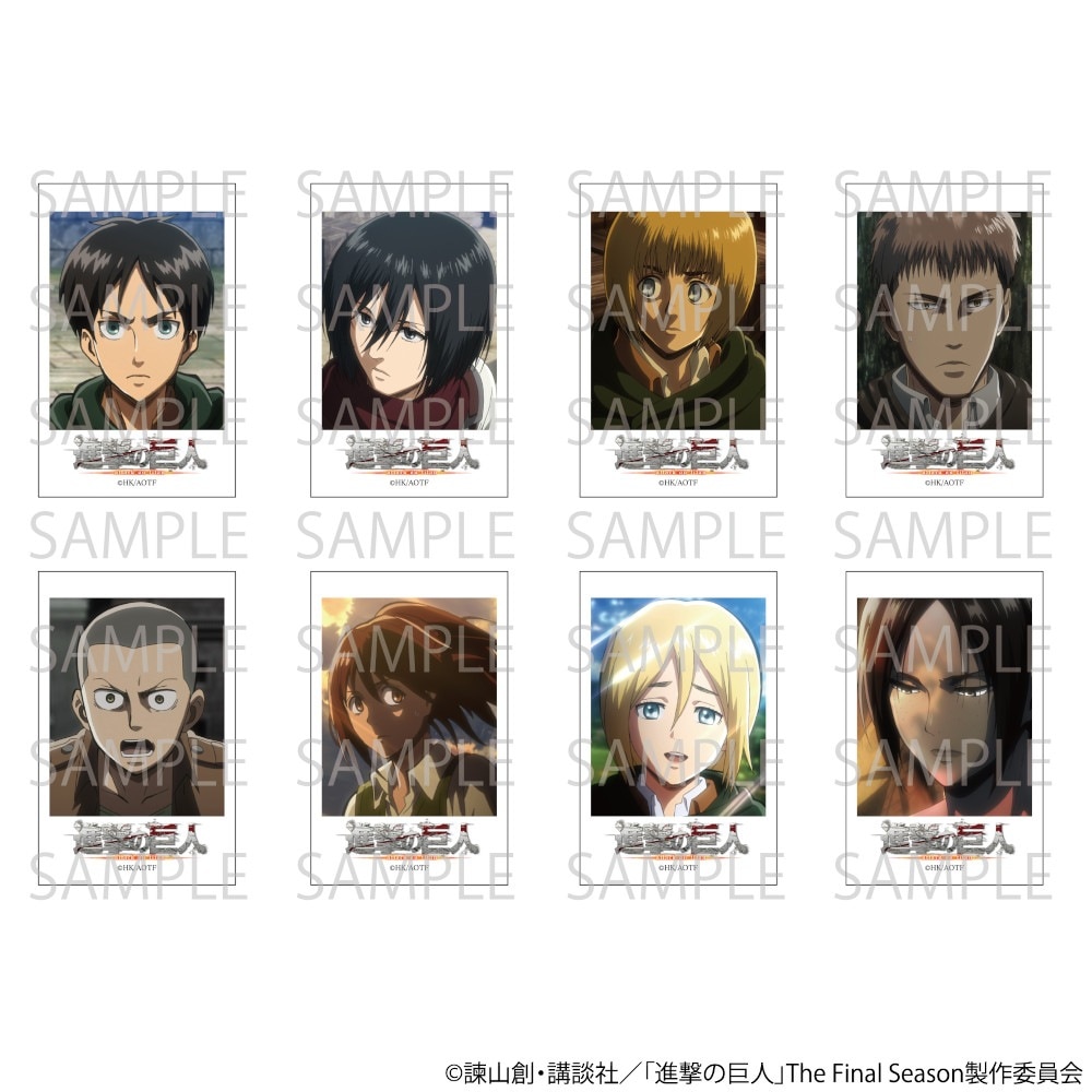 TVアニメ『進撃の巨人』 トレーディングチェキ風カードVol.3【A】
