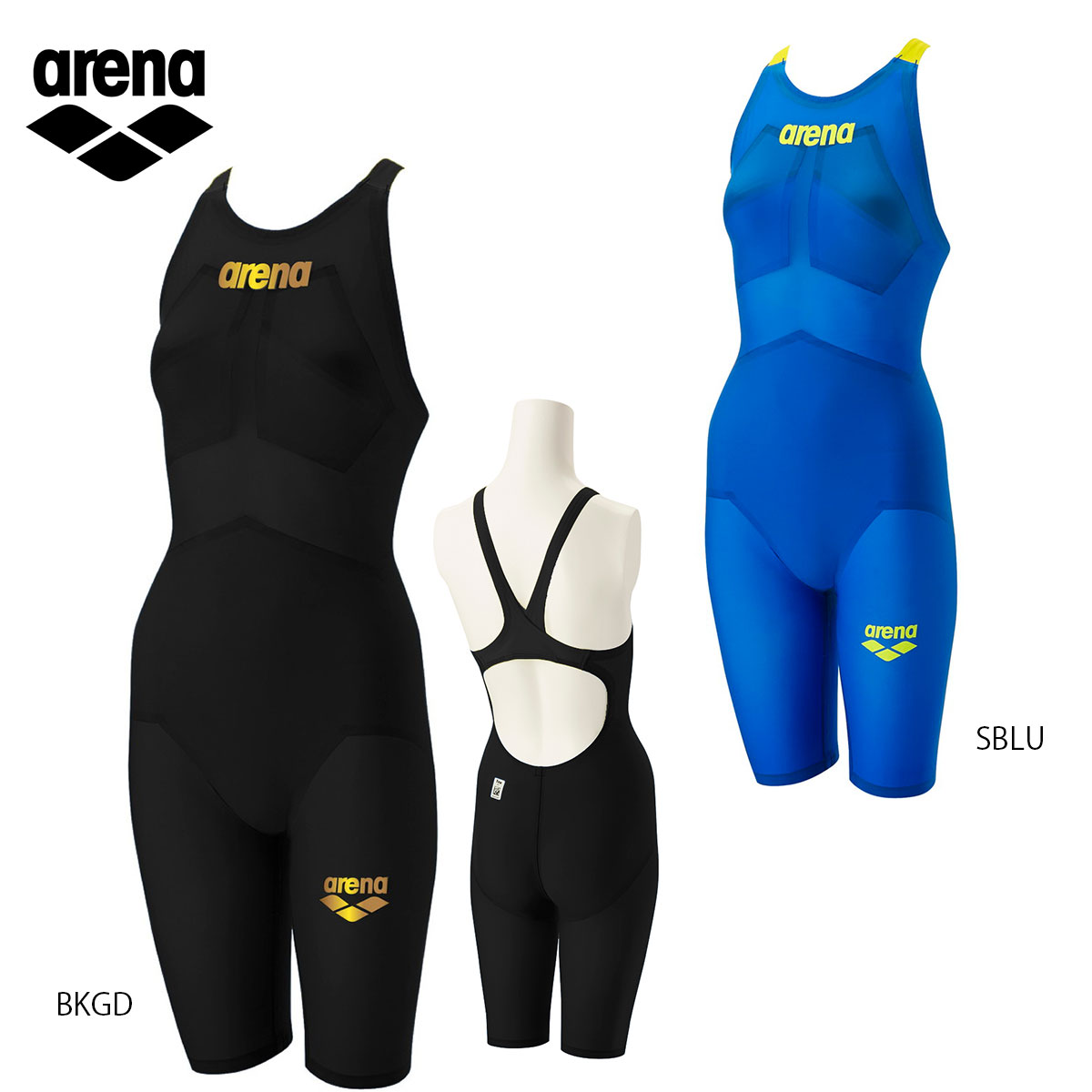 arena ARN-0002WJ ハーフスパッツフラットクロスバック(ジュニア