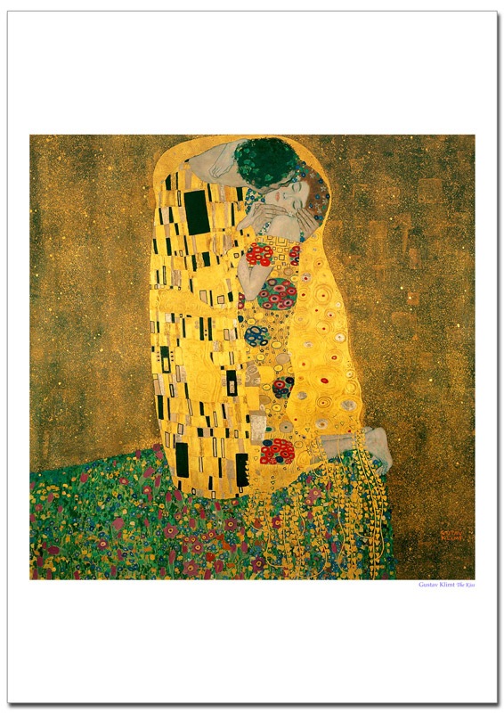 グスタフ・クリムト 接吻 ジクレーポスター