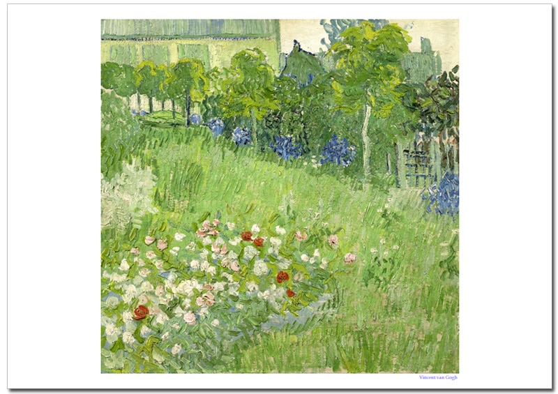 ゴッホ ドービニーの庭 ポスター販売