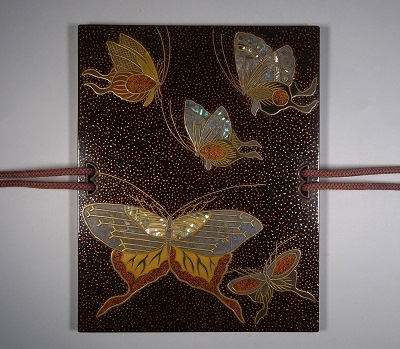 鹿蒔絵硯箱保存箱464