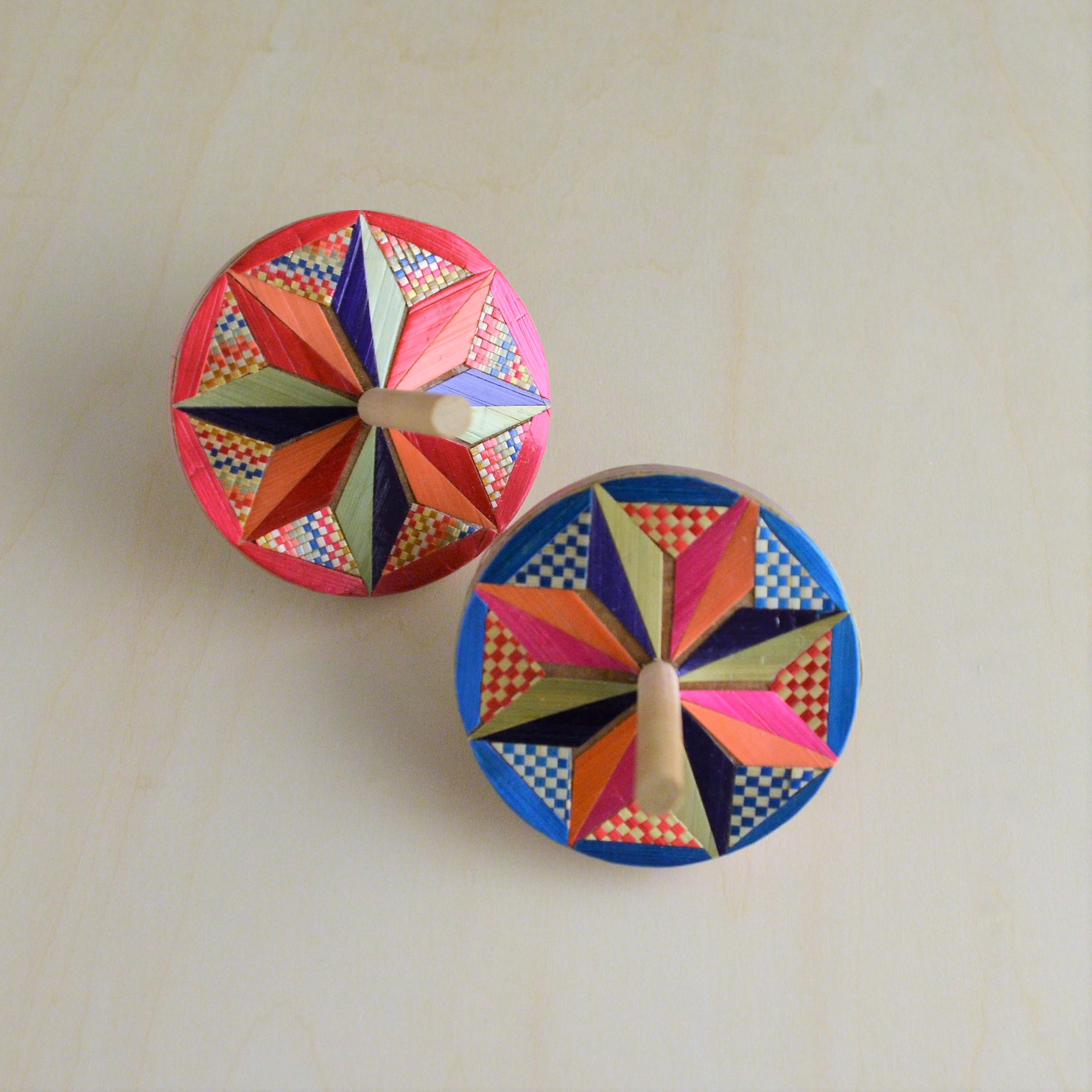 伝統工芸☆麦わら細工（独楽） | まるさん物産店～兵庫県豊岡市の城崎