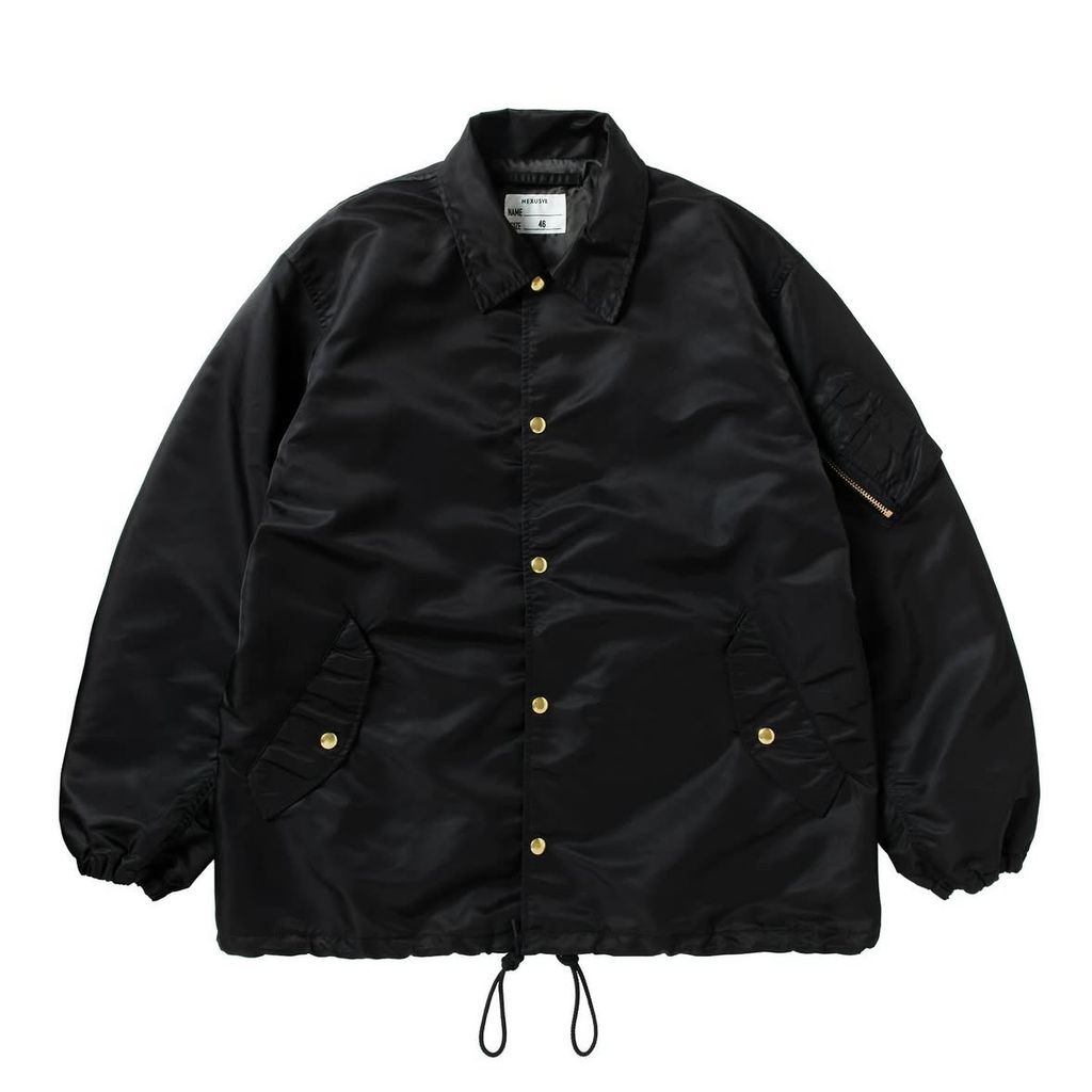 NEXUSVII. MA-1 COACH JKT NYLON – MAROON WEBSTORE