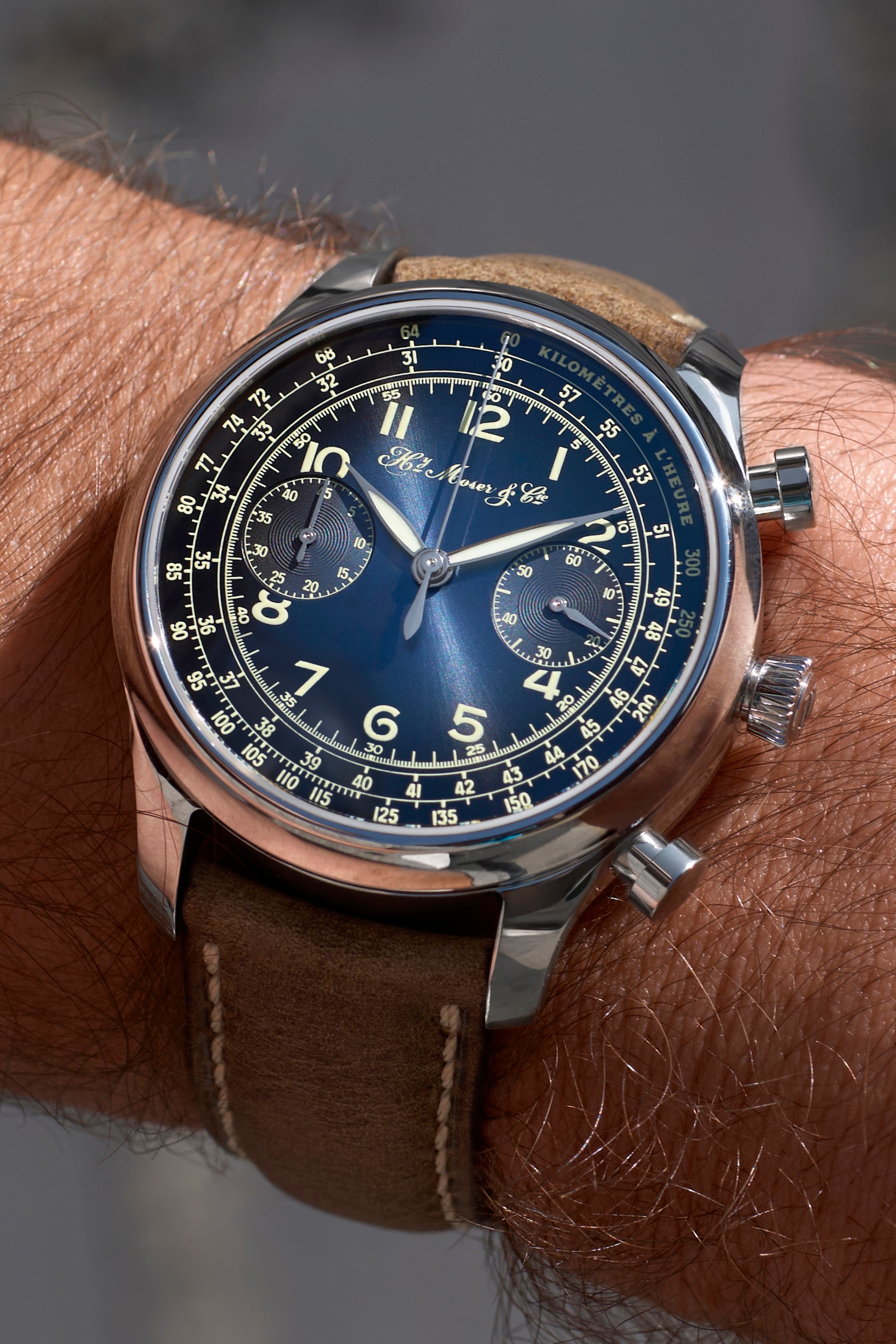 H. Moser & Cie. x Massena LAB Endeavour Chronograph