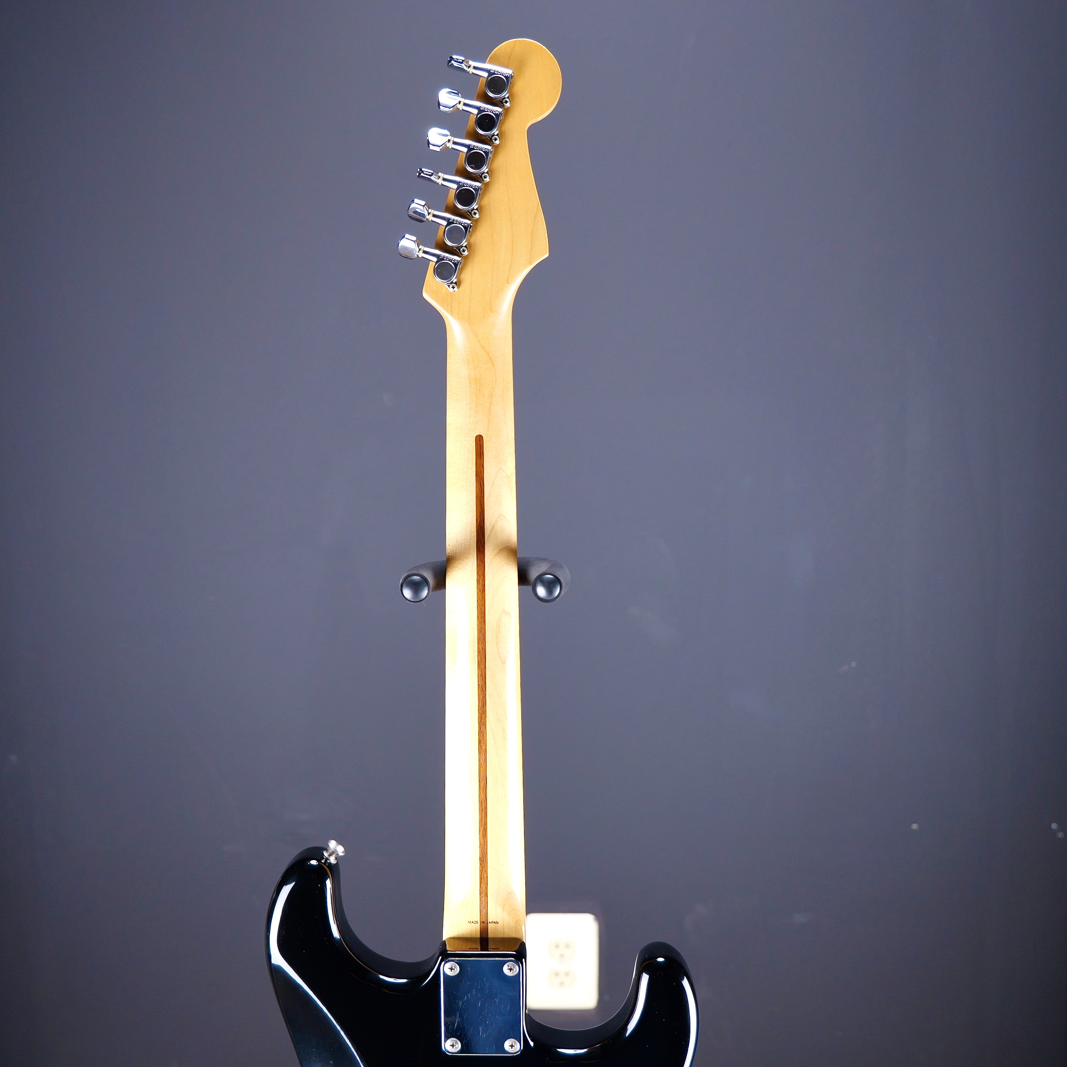 Fender MIJ Stratocaster Black Left Handed – Matt's Guitars