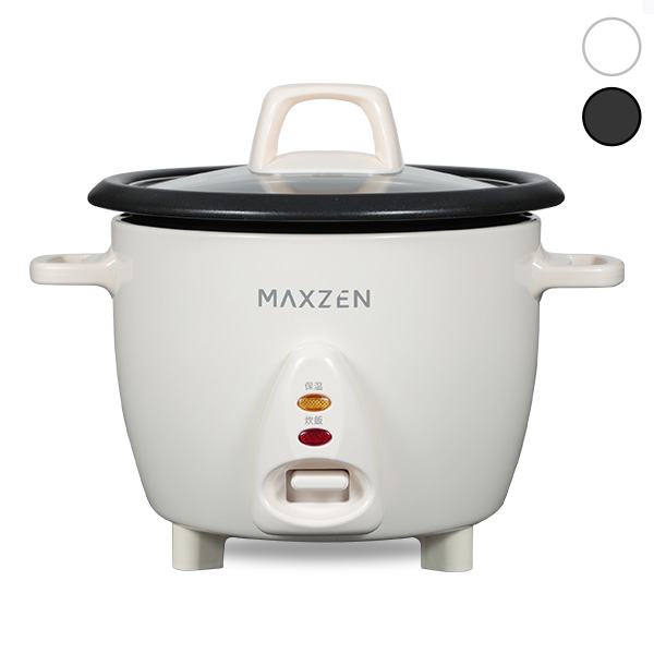 かんたん操作でおいしく炊けるワンタッチ炊飯器2色 発売｜maxzen