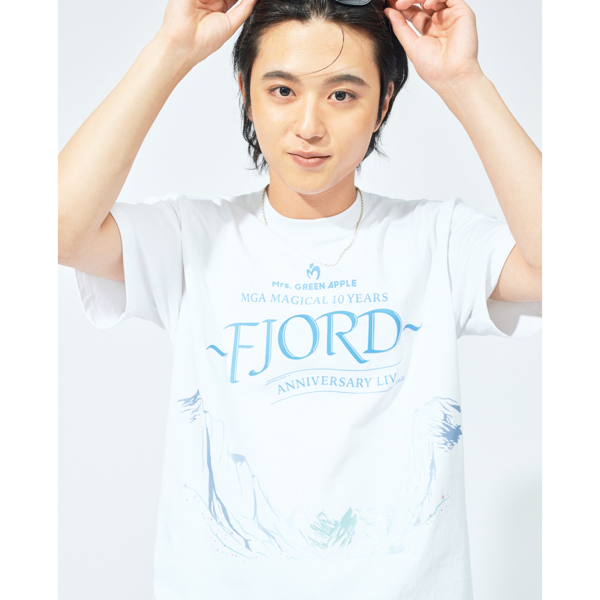 Mrs. GREEN APPLE フィヨルドポップアップTシャツ Lサイズ Mrs. GREEN