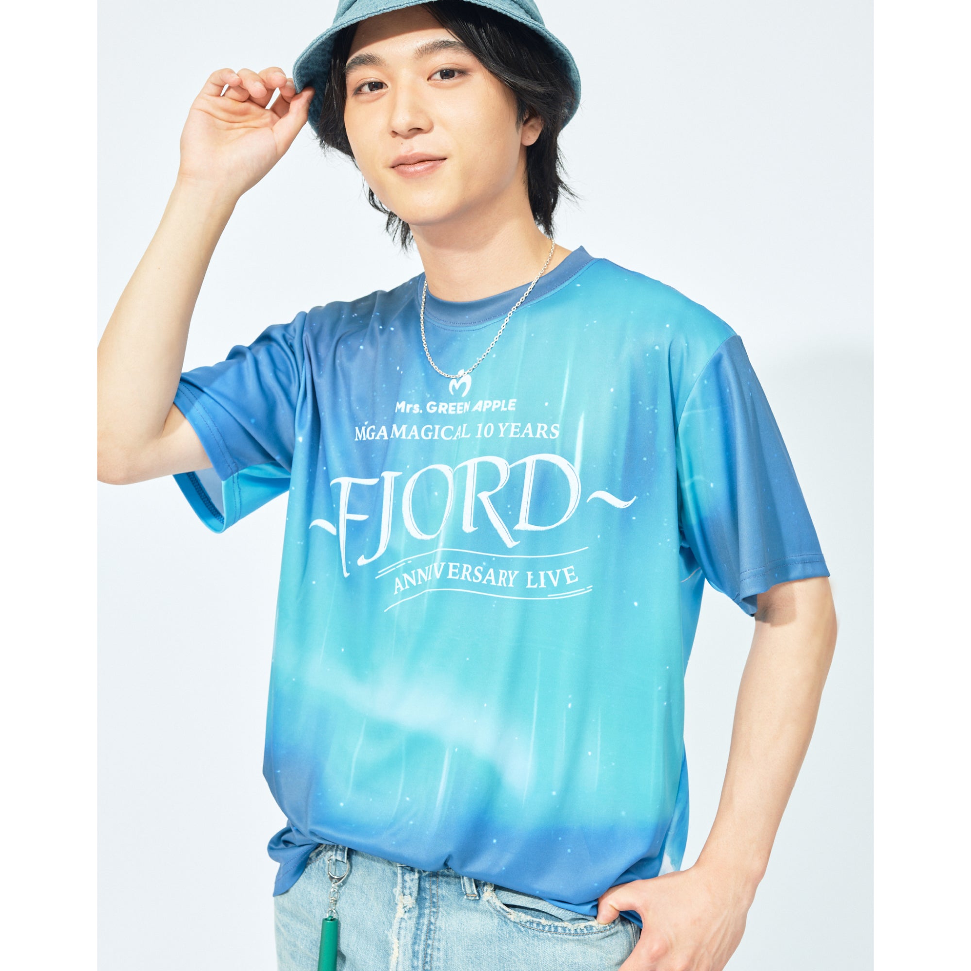 Mrs. GREEN APPLE フィヨルドポップアップTシャツ Lサイズ Mrs. GREEN